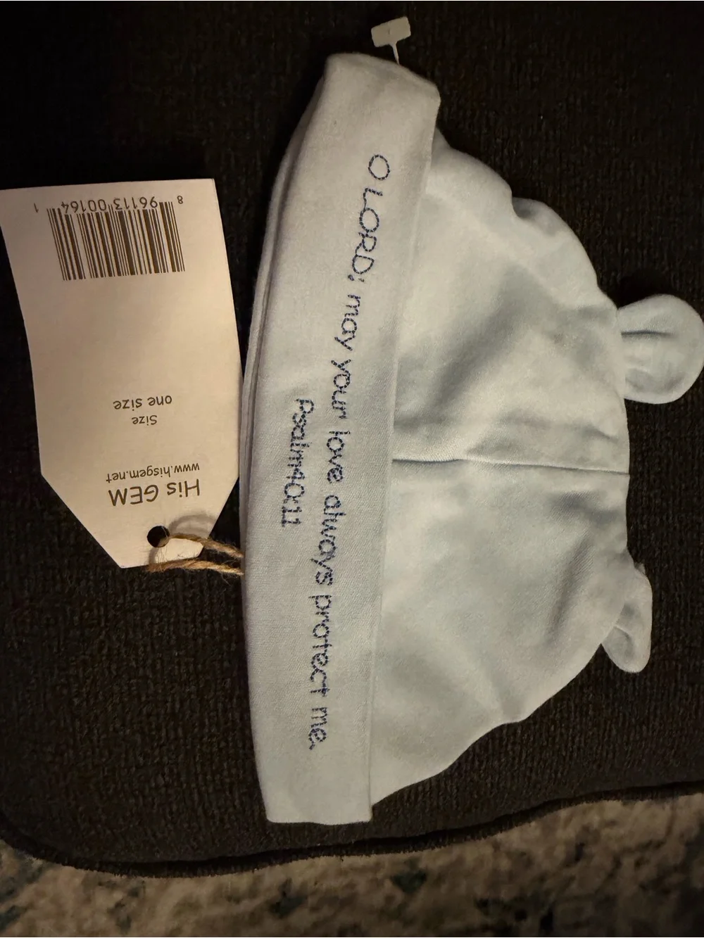 Baby Blue Bear Hat - Kids Accessories